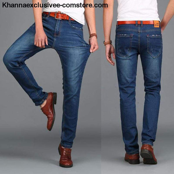 New Hot Fashion Designer Lance Donovan Mens Jeans Famous Brand HIGH QUALITY Denim Trousers - New Hot Fashion Designer Mens Jeans Famous