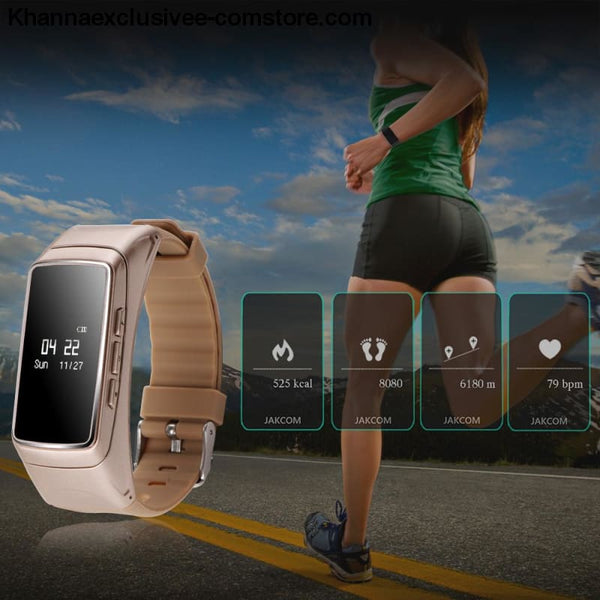 Smartwatch Sports Bracelet Bluetooth Fitness Tracker Heart Rate Monitor Pedometer Handsfree Call - Smart Wristband Sports Bracelet Bluetooth