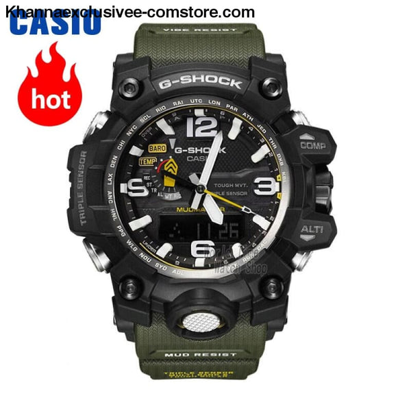 Casio G-SHOCK Mens Quartz Air-master 6 Bureau Radio Solar Sapphire Waterproof Wrist Watch - Casio G-SHOCK Mens Quartz Sports watch